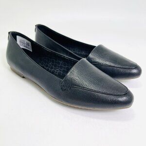 Sperry Piper Ballet Flat Black Leather Women’s Size 9